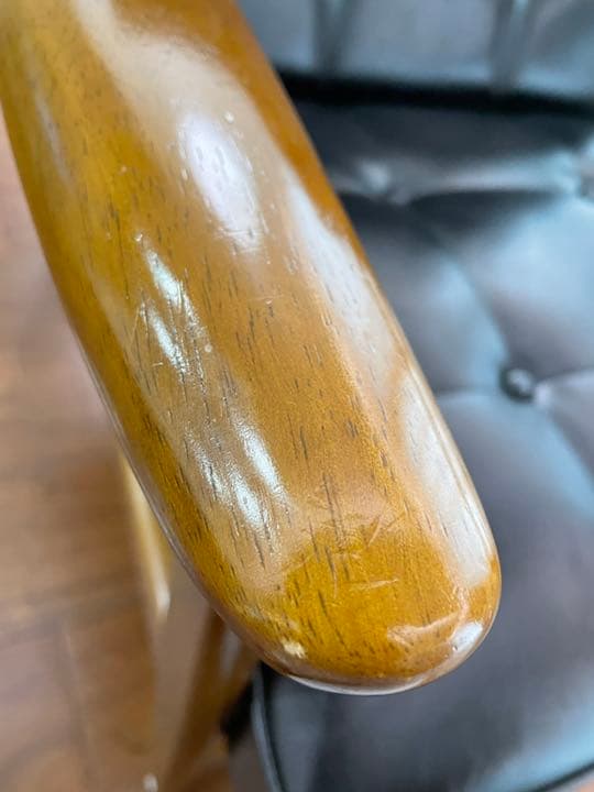 カリモク　シングルソファ