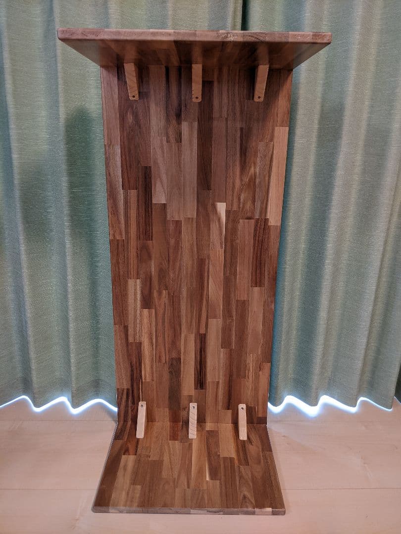 アカシアのローテーブル幅100㎝×奥行45㎝×高37㎝［机　デスク　リビング］