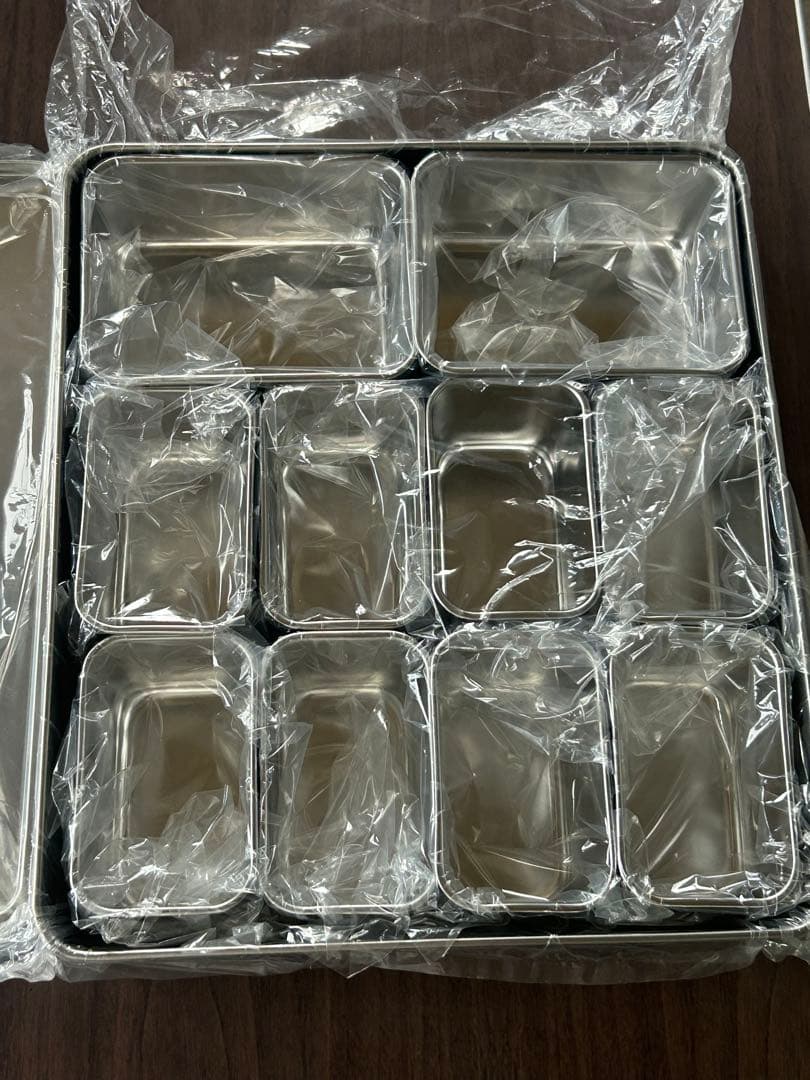 ステンレス製　調味料保存容器10個セット