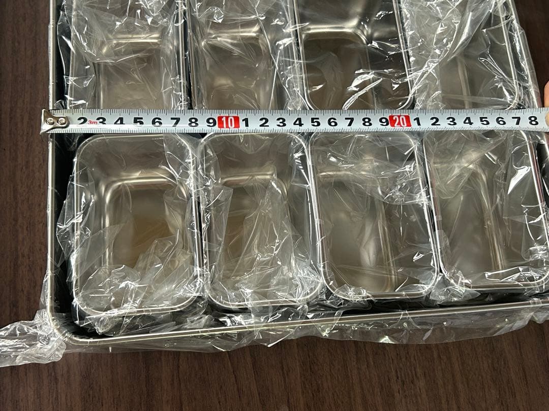 ステンレス製　調味料保存容器10個セット