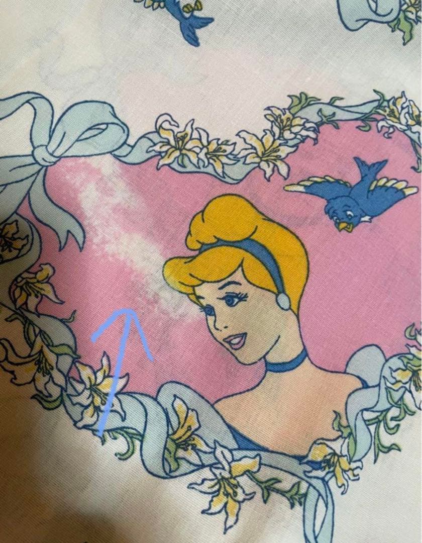 ディズニー　シンデレラ　ビンテージ　フラットシーツ