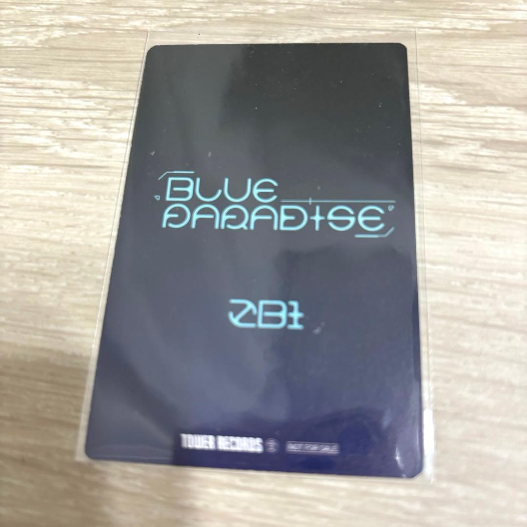 ZEROBASEONE Blue Paradise ホログラムトレカ ジャンハオ - メルカリ