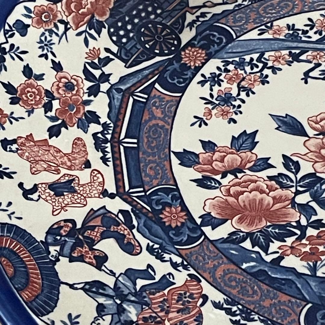 ヴィンテージ 東洋陶器 伊万里様式 飾り大皿