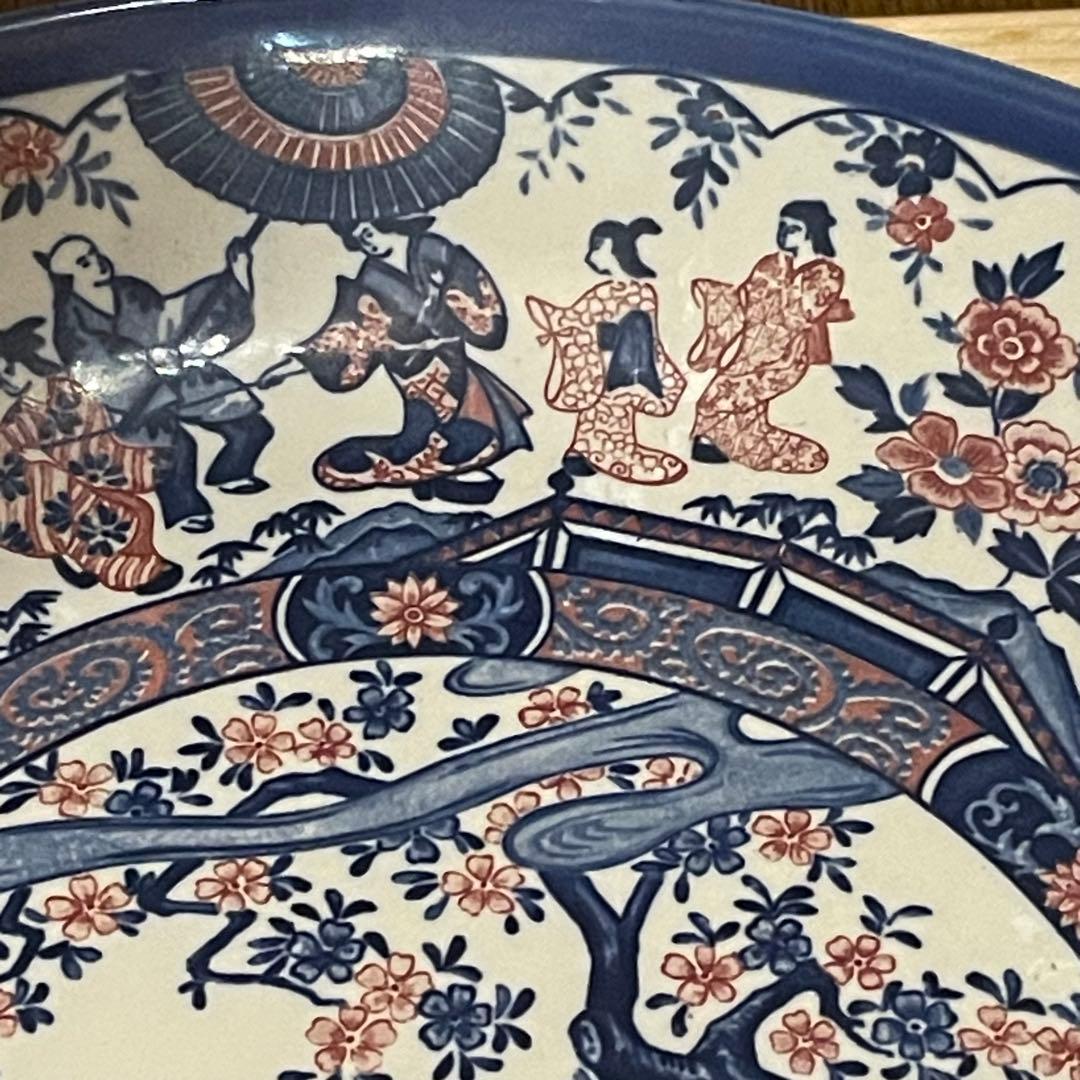 ヴィンテージ 東洋陶器 伊万里様式 飾り大皿
