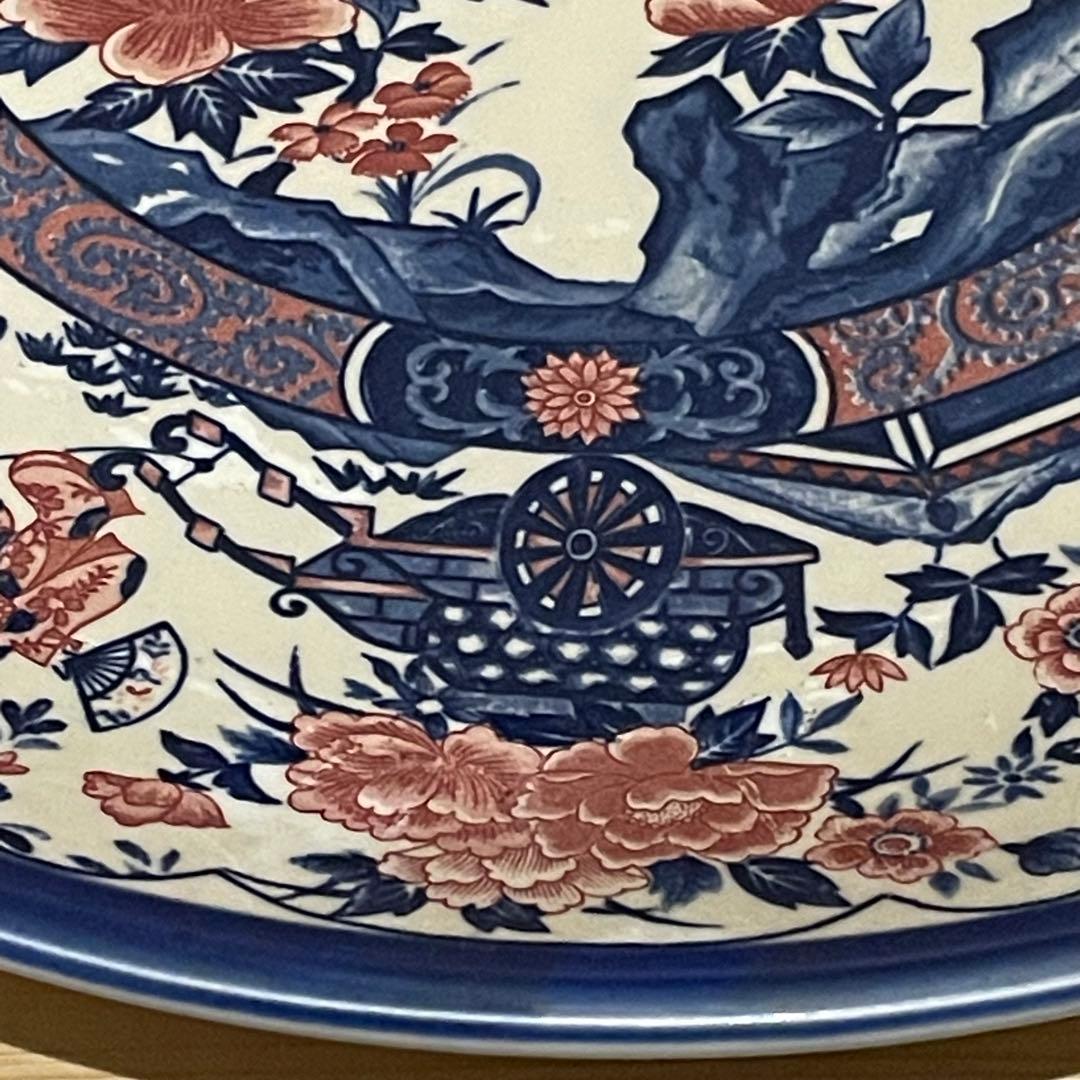 ヴィンテージ 東洋陶器 伊万里様式 飾り大皿