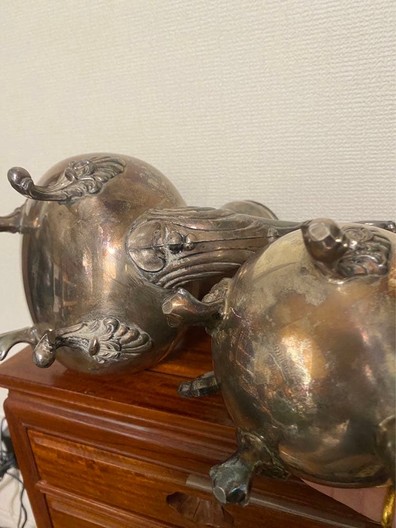 洋風  壺  茶壺 コーヒー壺　2點 年代物