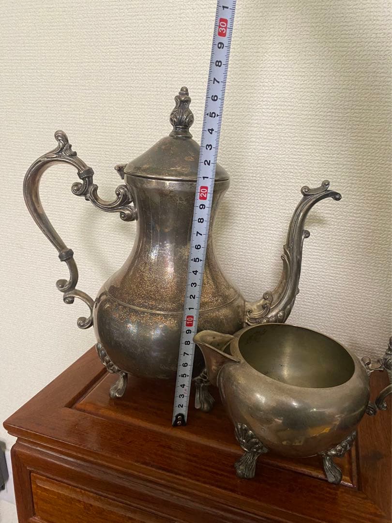 洋風  壺  茶壺 コーヒー壺　2點 年代物