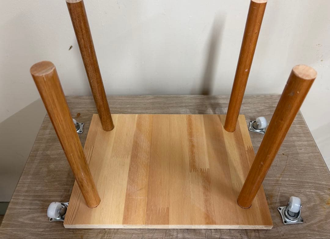 廻し焼香台「移動式焼香台」（手作り）