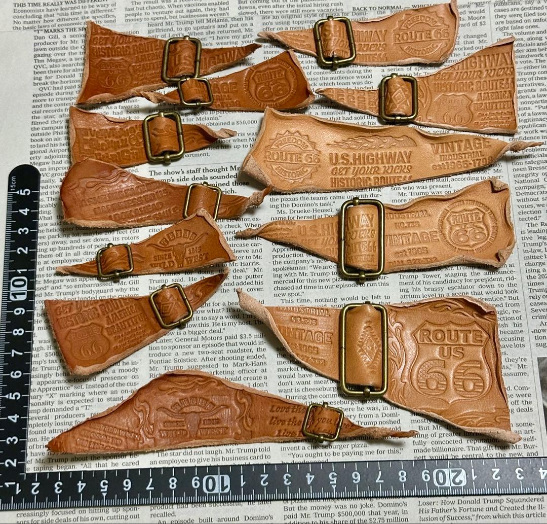 限定タグ No.637 革タグ レザータグ ハンドメイド