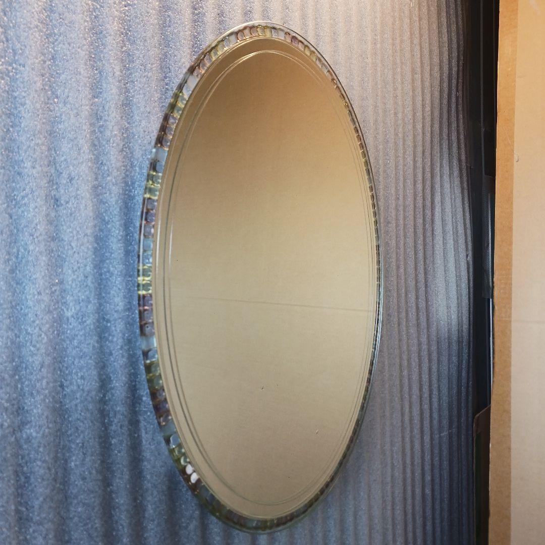 楕円形 壁掛け鏡