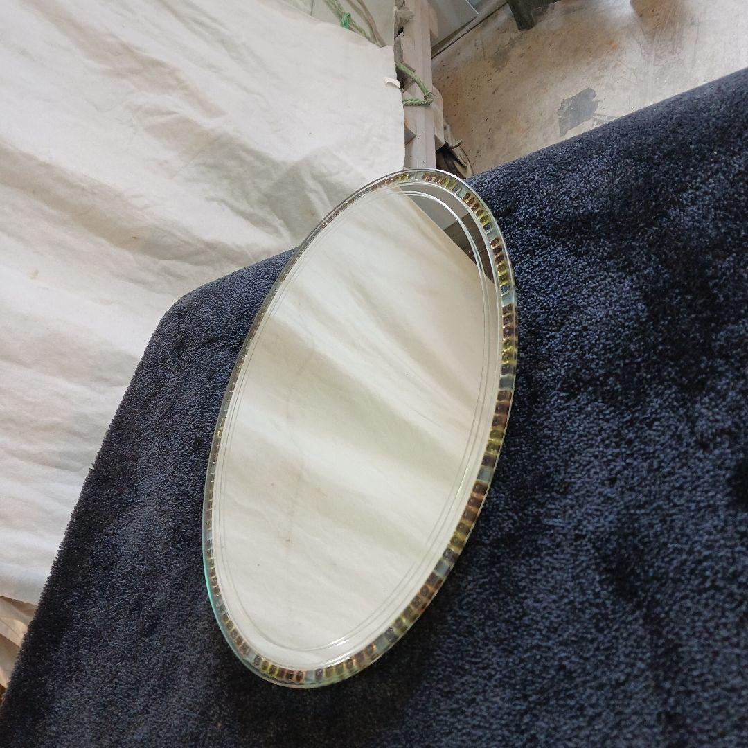 楕円形 壁掛け鏡