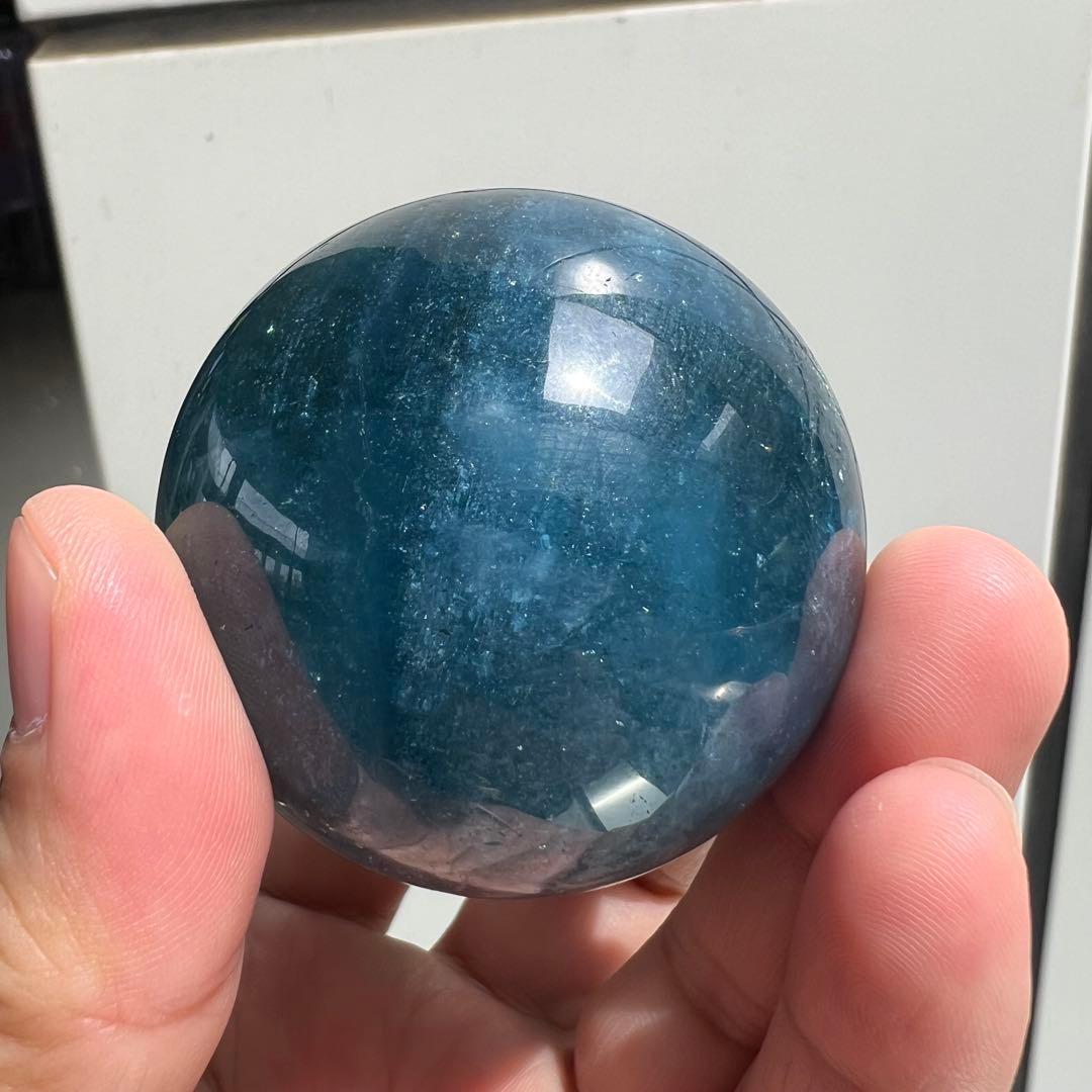 ⭐︎【天然】アクアマリン 置物 55.5mm 244g