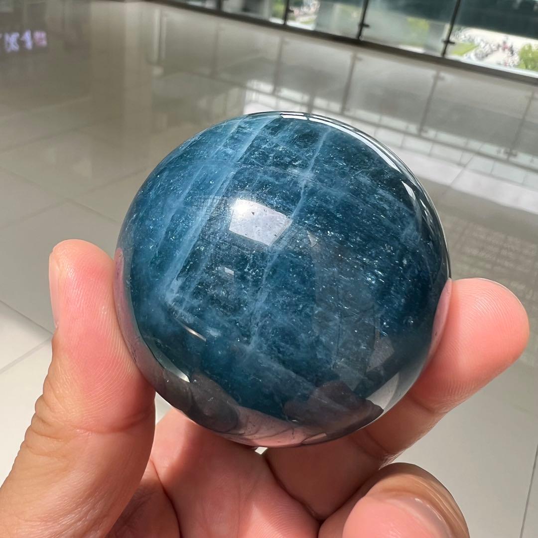 ⭐︎【天然】アクアマリン 置物 55.5mm 244g