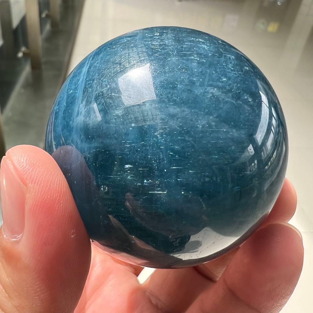 ⭐︎【天然】アクアマリン 置物 55.5mm 244g