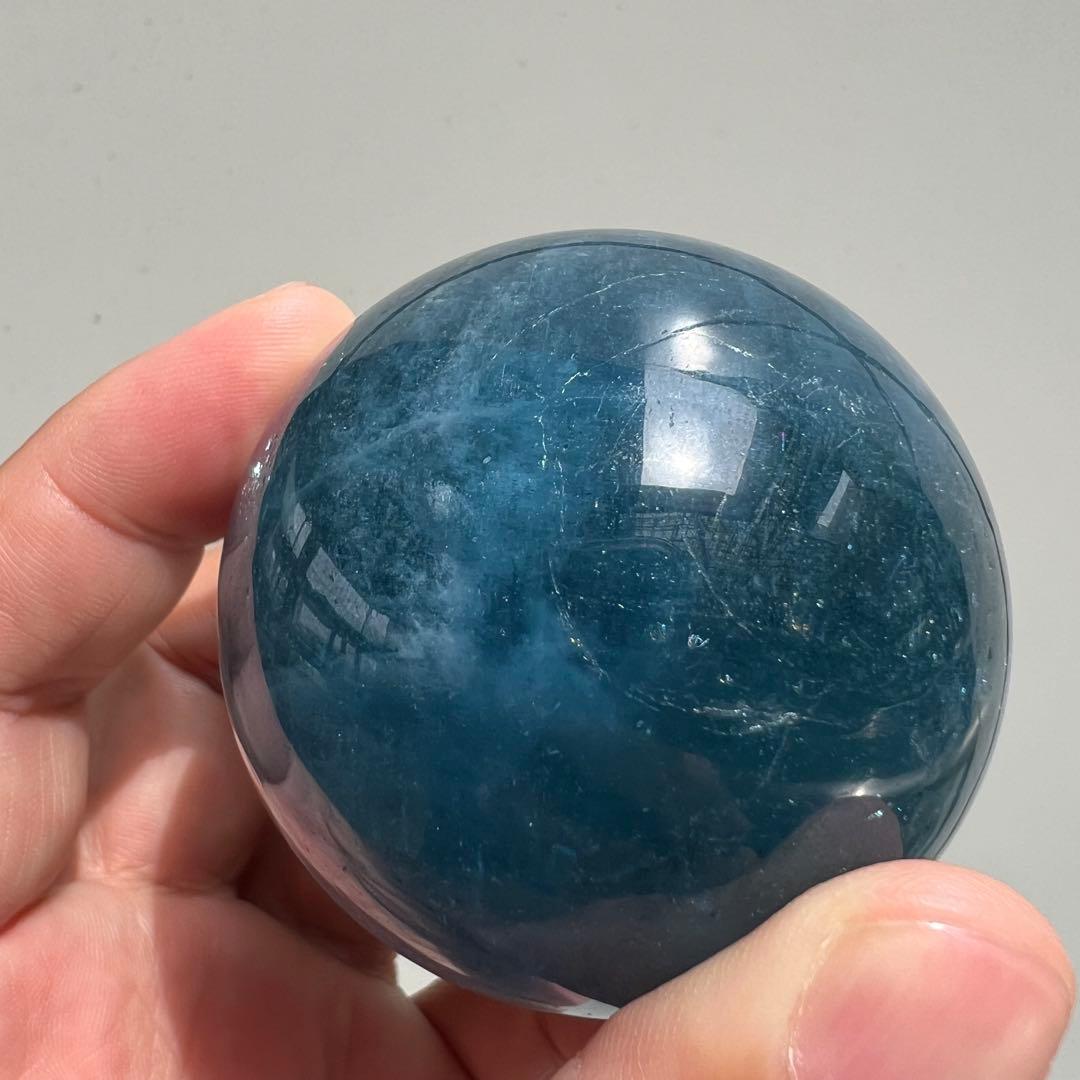 ⭐︎【天然】アクアマリン 置物 55.5mm 244g