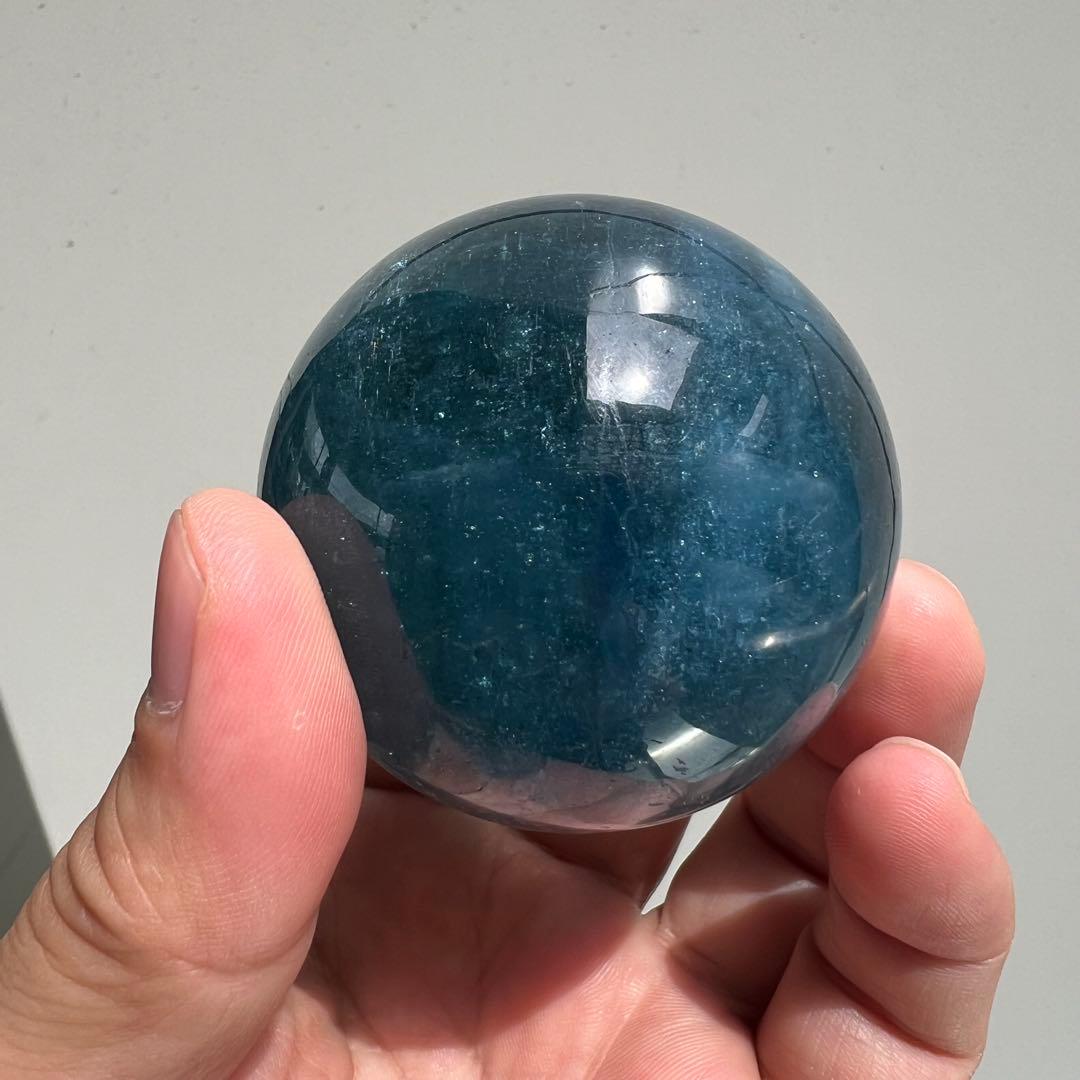 ⭐︎【天然】アクアマリン 置物 55.5mm 244g