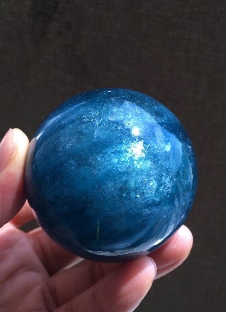 ⭐︎【天然】アクアマリン 置物 55.5mm 244g