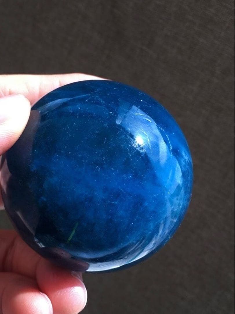 ⭐︎【天然】アクアマリン 置物 55.5mm 244g