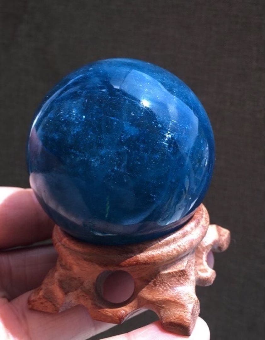 ⭐︎【天然】アクアマリン 置物 55.5mm 244g