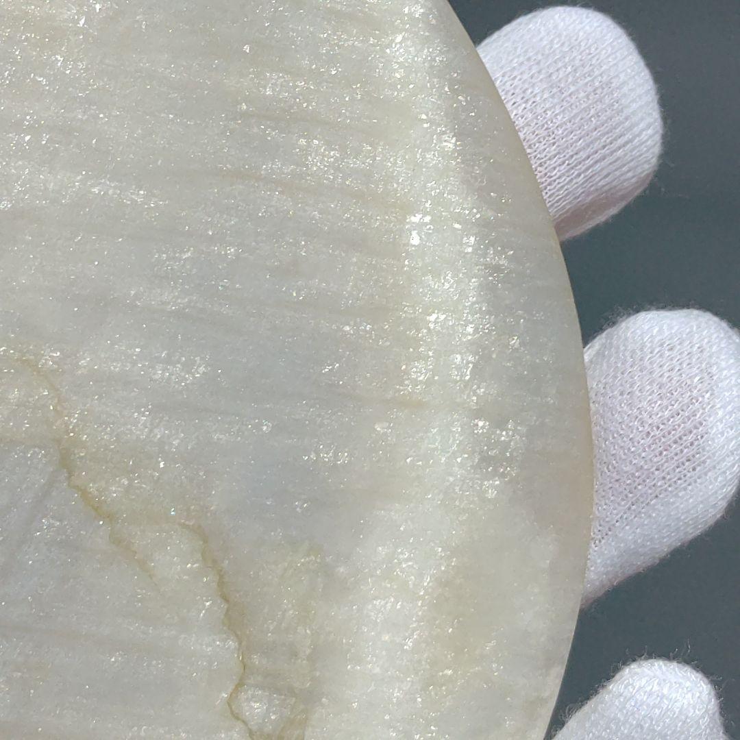 ムーンストーン　ブルーシラー　ホワイトシラー　13cm 　三日月　半月　天然石