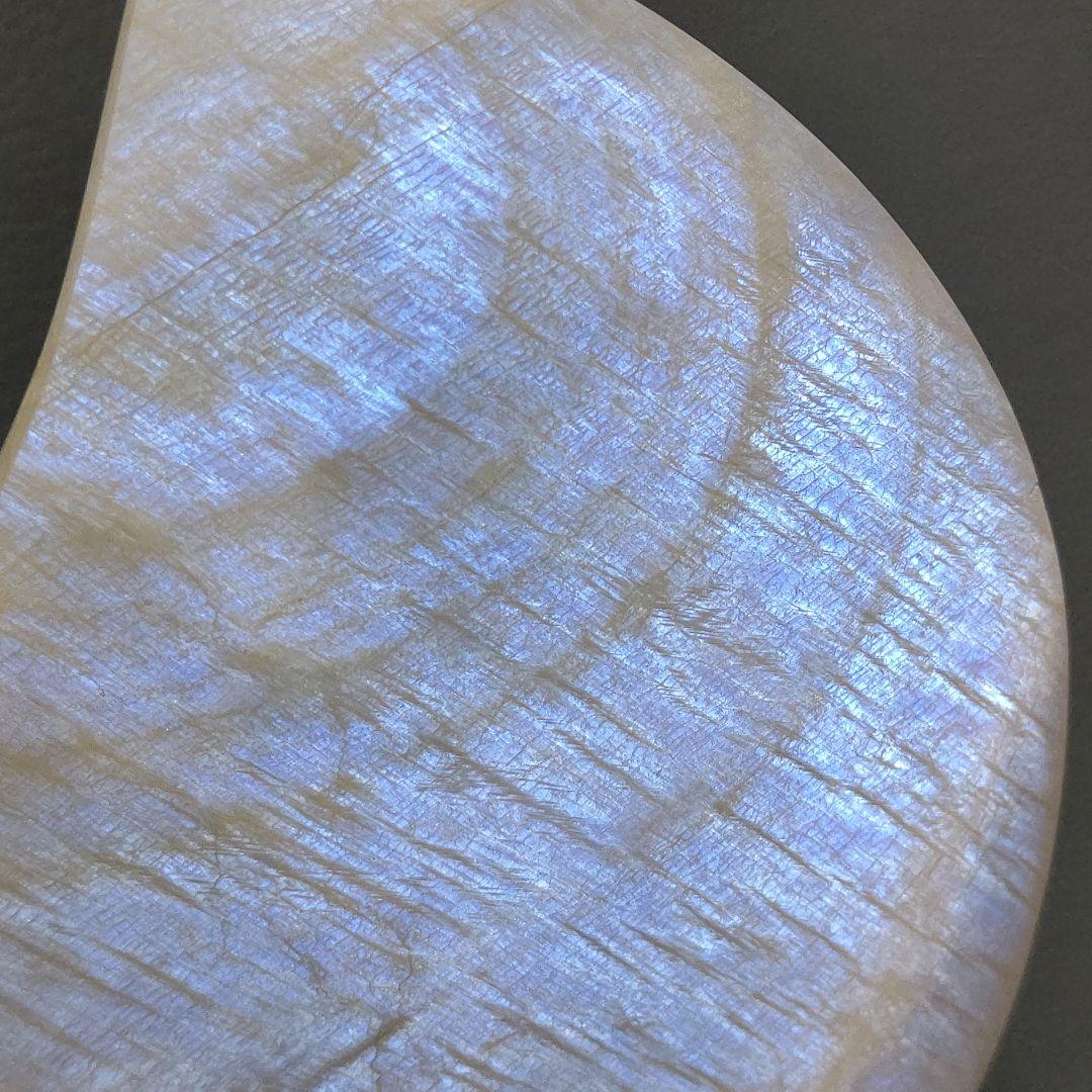 ムーンストーン　ブルーシラー　ホワイトシラー　13cm 　三日月　半月　天然石