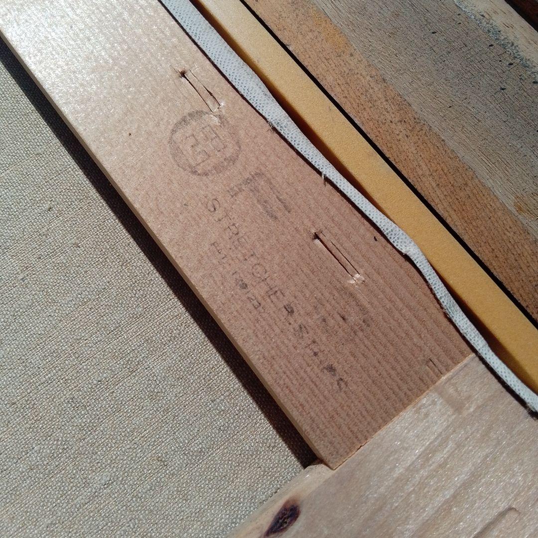 原画 油絵 【内川義信 下関市出身】市松人形