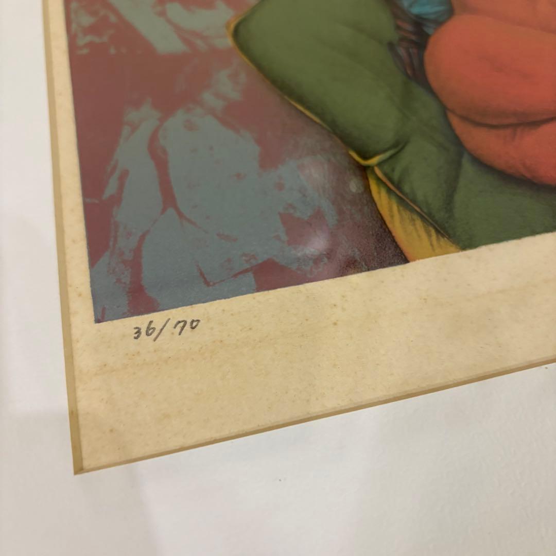 ☆希少☆田村文雄　リトグラフ　版画　　現代アート　untitled 無題