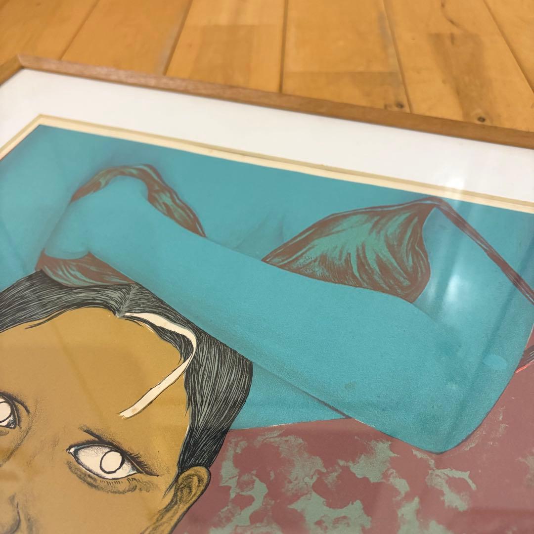 ☆希少☆田村文雄　リトグラフ　版画　　現代アート　untitled 無題