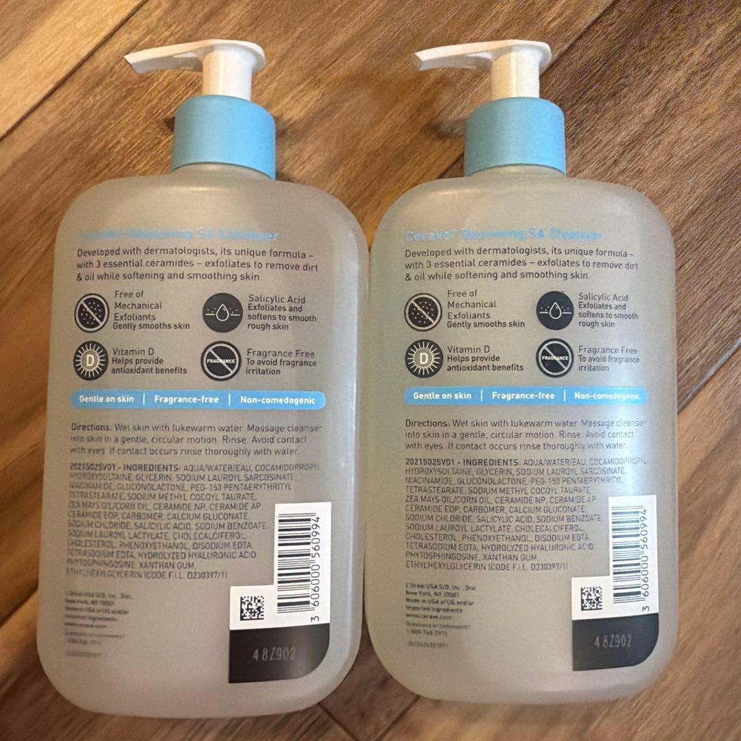 CeraVe Renewing SA Cleanser バリューサイズ 2セット