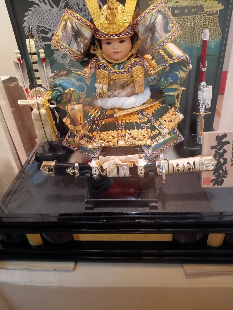 五月人形 子供武者　値引きします！