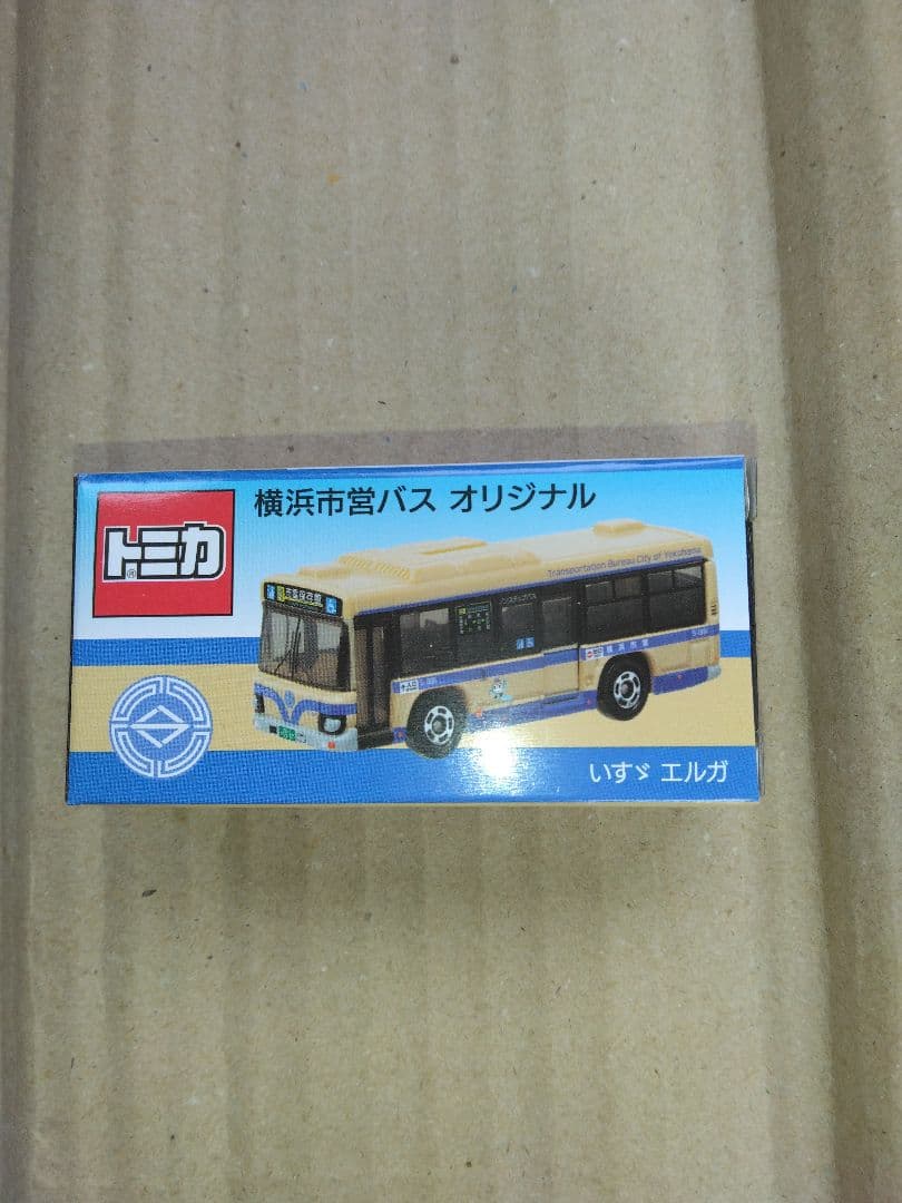 1台 クリアケース トミカ 横浜市営バス オリジナル いすゞ エルガ