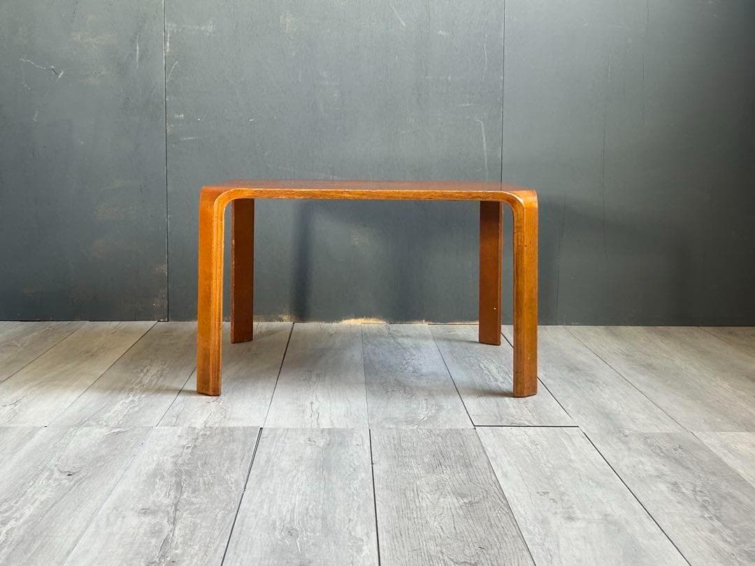 ②　天童木工　スクエアテーブル　モダン　高級家具　ローテーブル　センター IZ