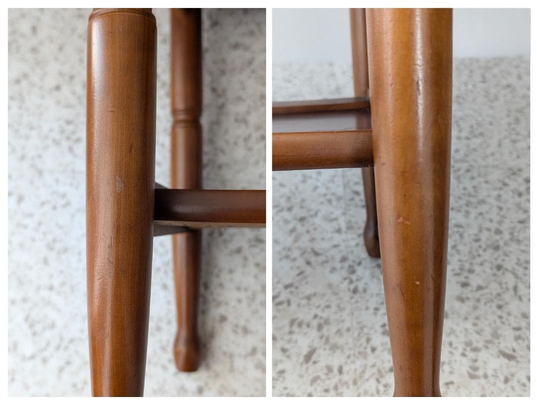 70s ビンテージ 大理石柄 ウッド テーブル ミッドセンチュリー レトロ