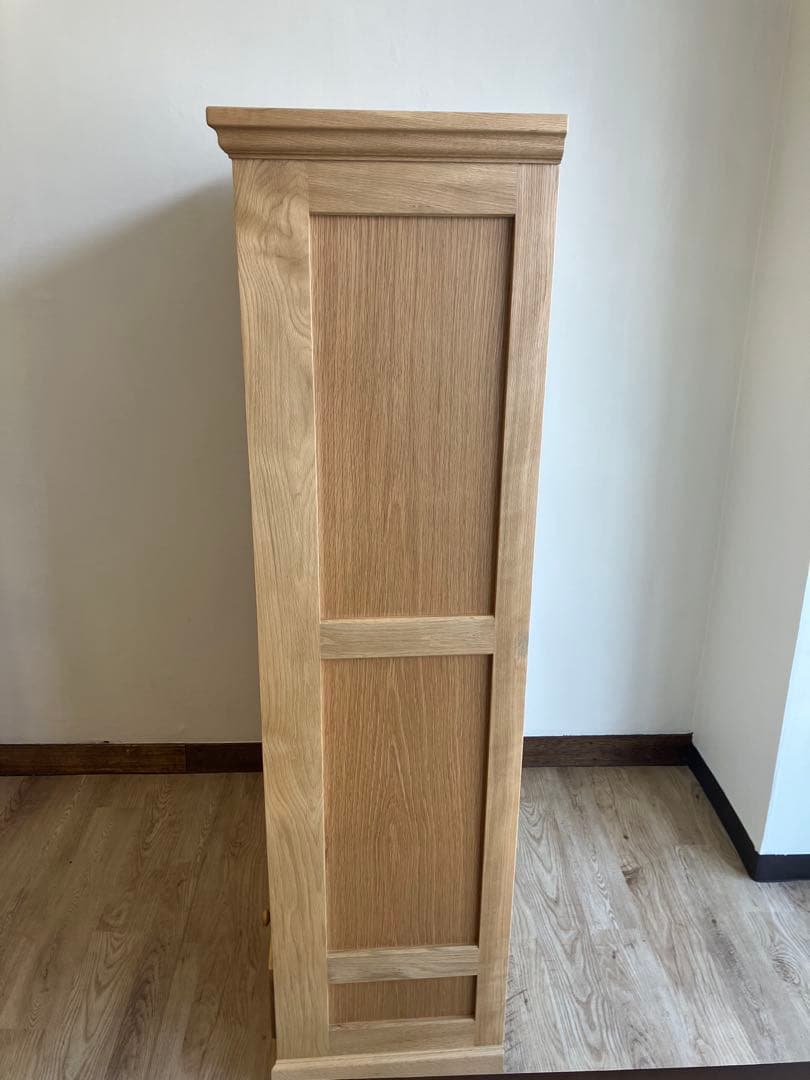 ナラ材　ブックボード　引戸　展示品