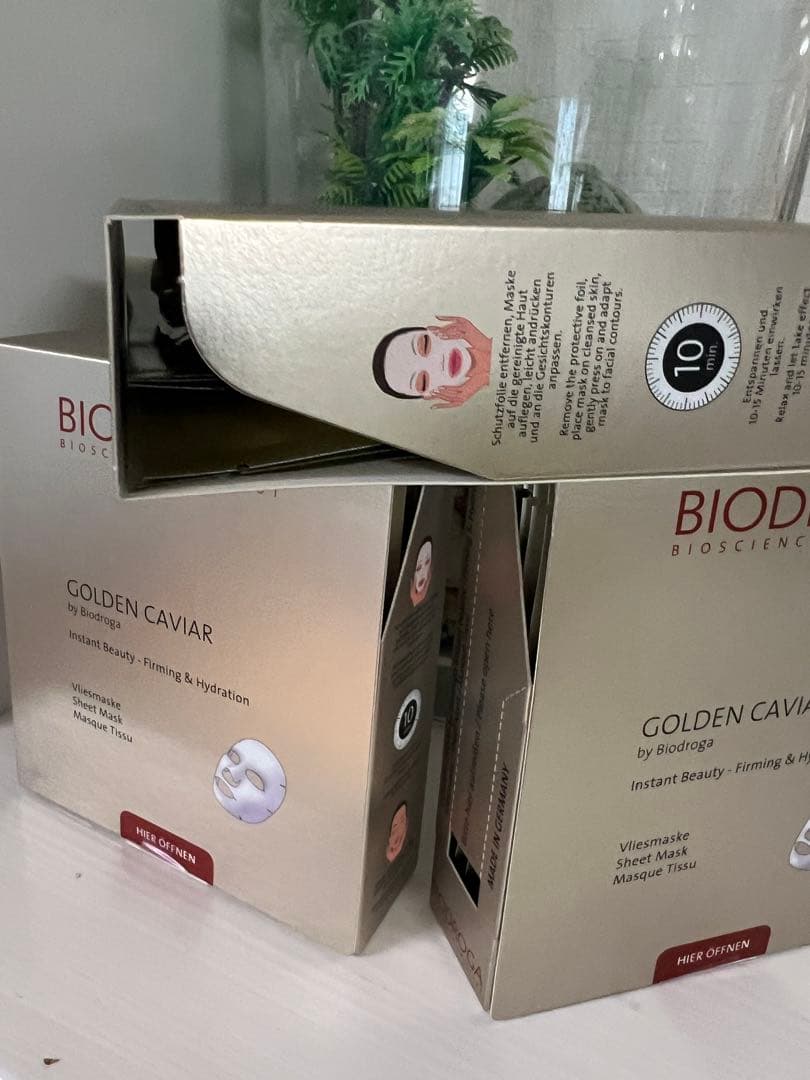 【新品未開封】ビオドラガ GCシートマスク (6枚入) ミキ3箱セット/ドイツ製