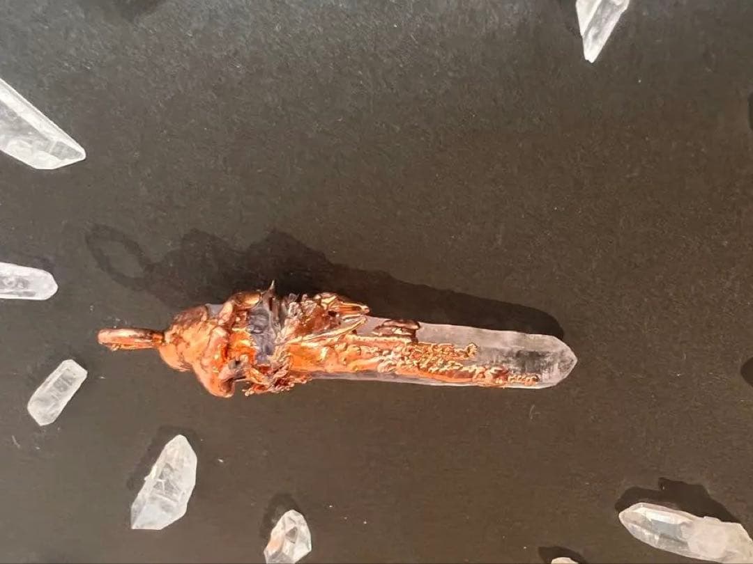 九州産 水晶ペンダント《天穿の雫》