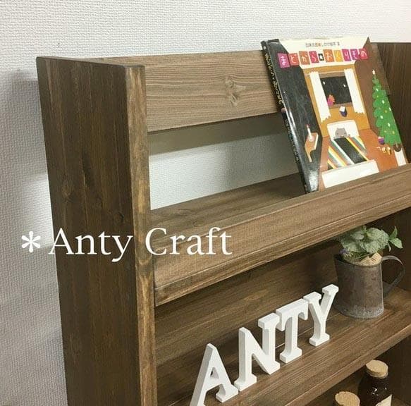 【サイズオーダー可】【引取可】収納ケース（小）６個付き収納棚 飾り棚 絵本棚