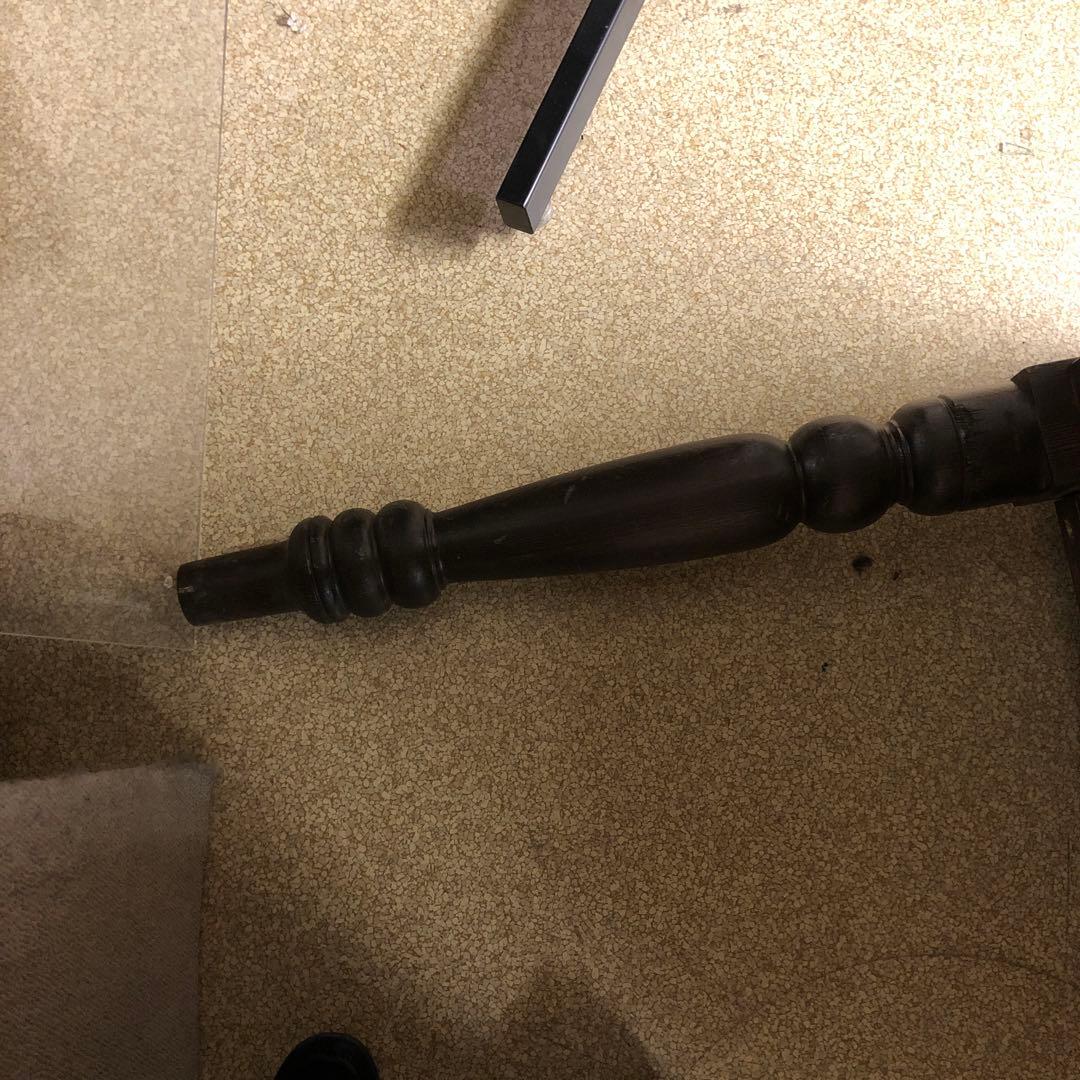 アンティークテーブル　猫足　大