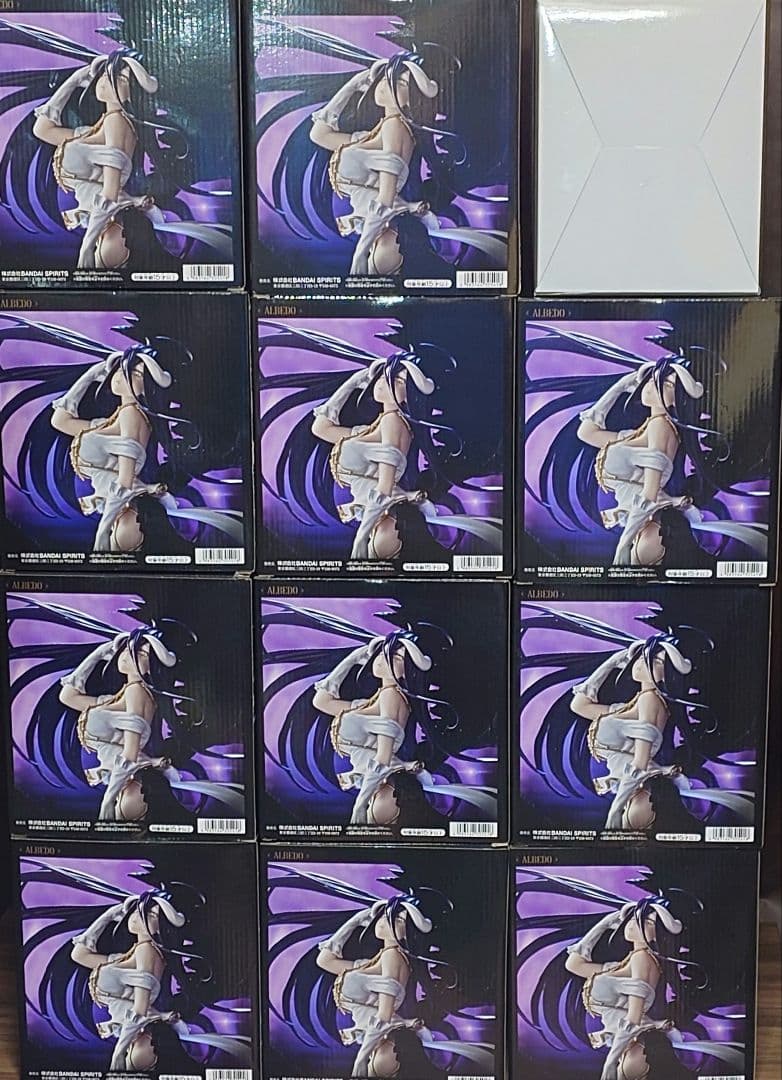 オーバーロードアルベド BPEVフィギュア11個 おまけ桃源暗鬼スピーカー1個