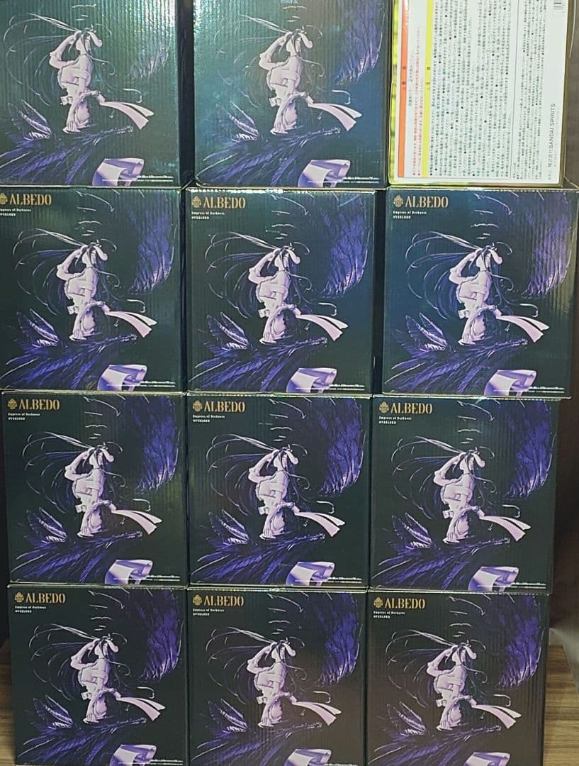 オーバーロードアルベド BPEVフィギュア11個 おまけ桃源暗鬼スピーカー1個