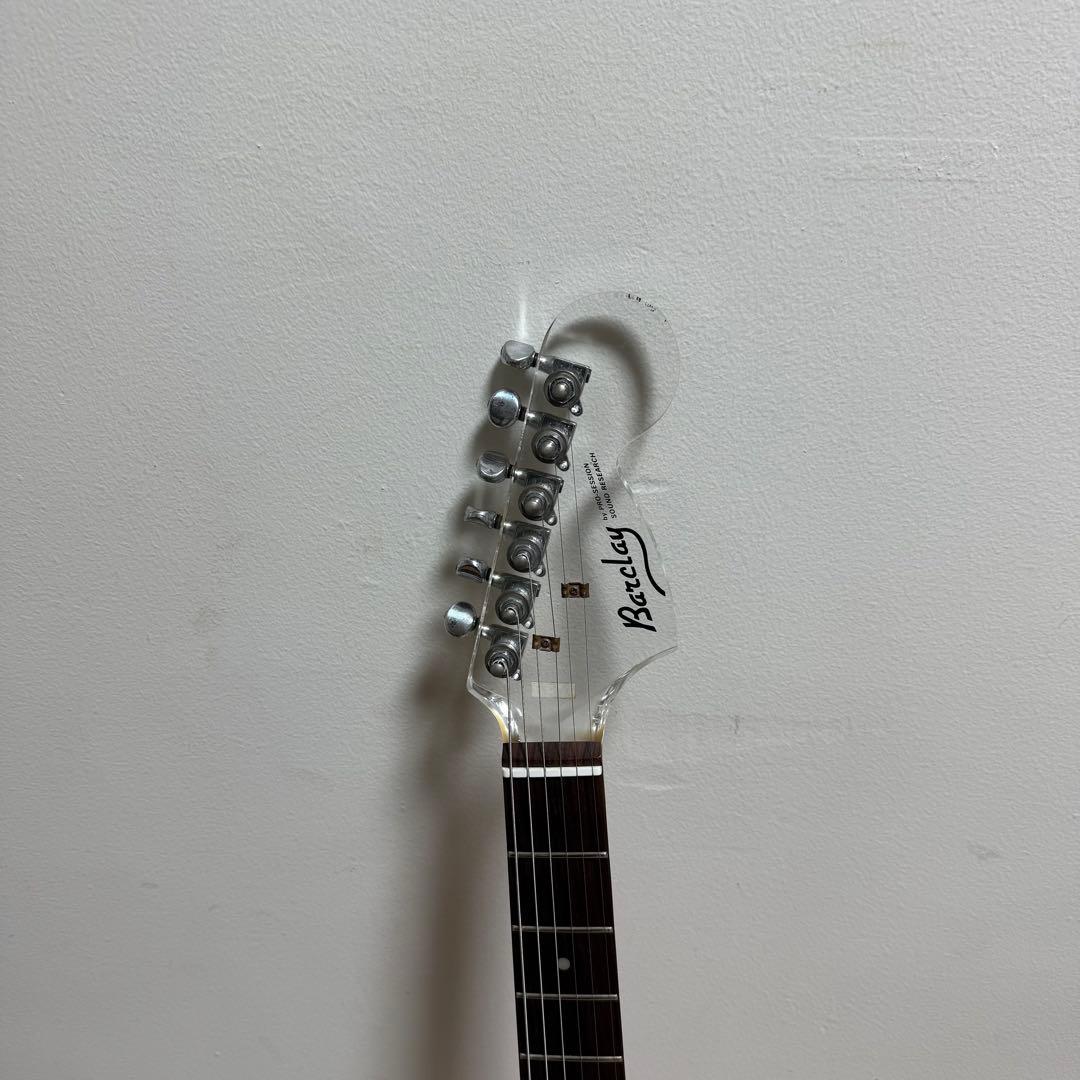 Barclay クリスタルギター 透明 レア スケルトン ケース付き - メルカリ