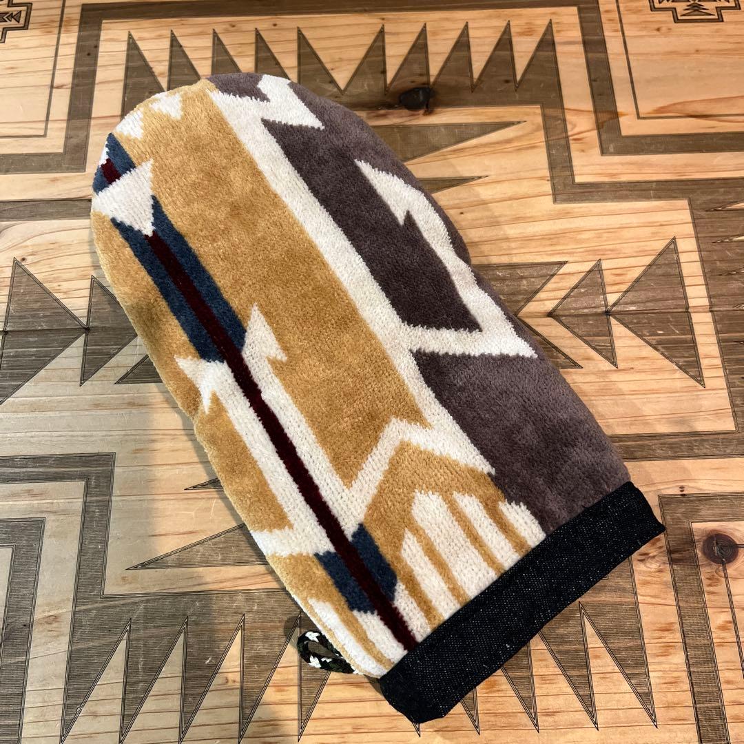 あるページ ペンドルトン クッションカバー リメイク 鍋つかみ 新品