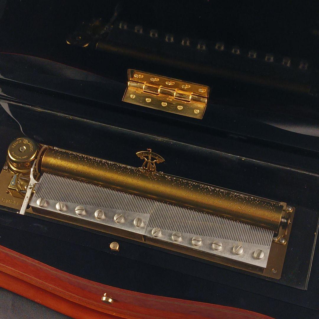 Y3159 リュージュ オルゴール3曲 144弁 SH3.144 シリンダー式