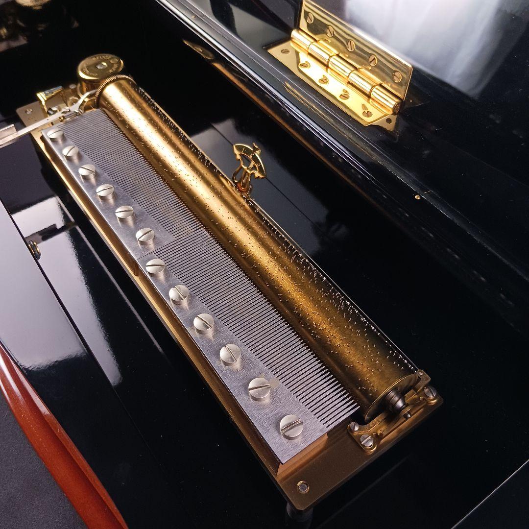 Y3159 リュージュ オルゴール3曲 144弁 SH3.144 シリンダー式