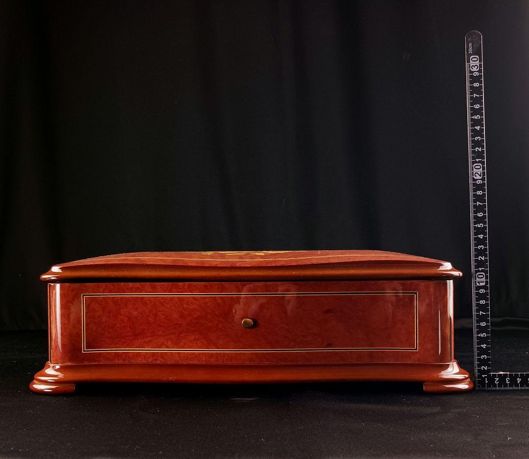 Y3159 リュージュ オルゴール3曲 144弁 SH3.144 シリンダー式