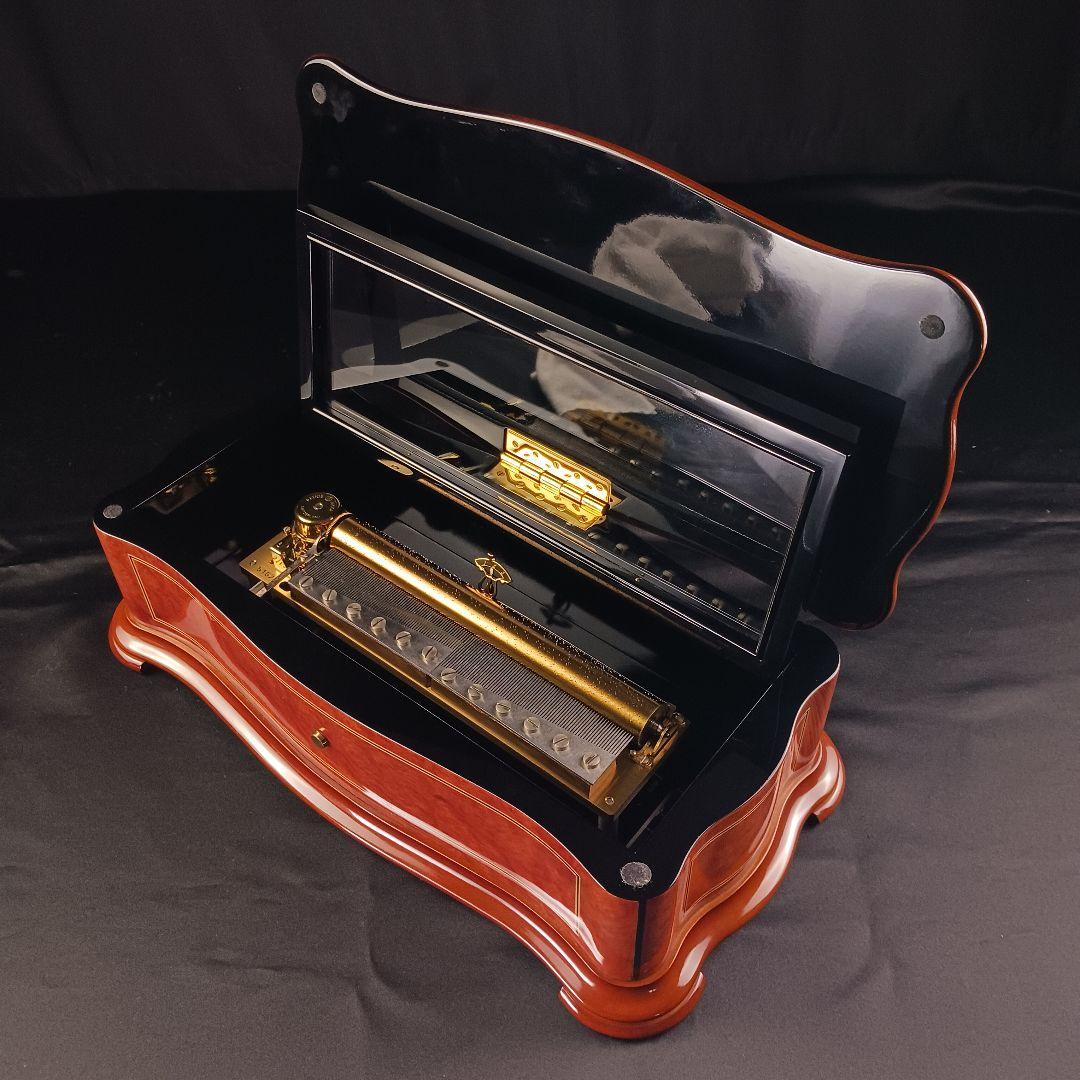 Y3159 リュージュ オルゴール3曲 144弁 SH3.144 シリンダー式