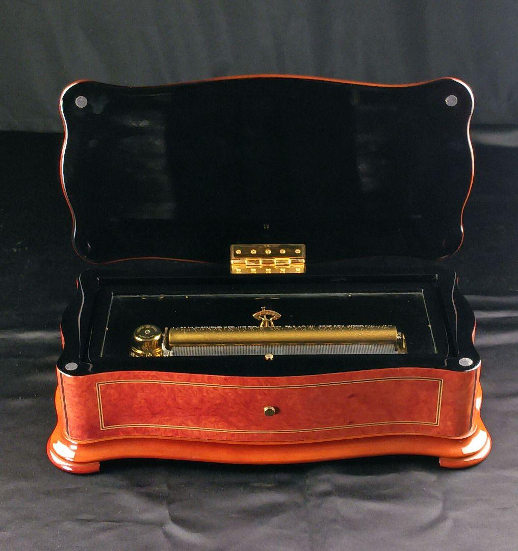 Y3159 リュージュ オルゴール3曲 144弁 SH3.144 シリンダー式