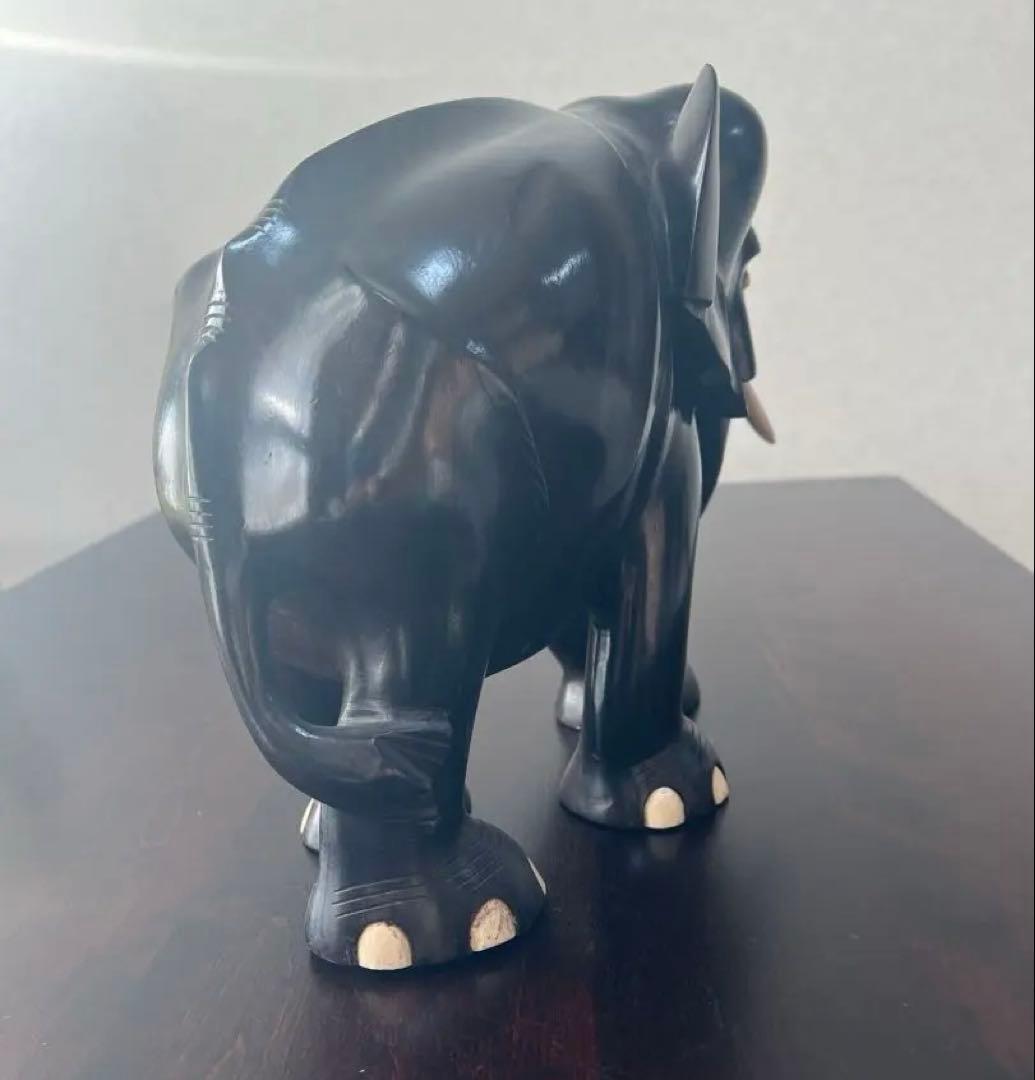 大迫力　アンティーク　木彫り像