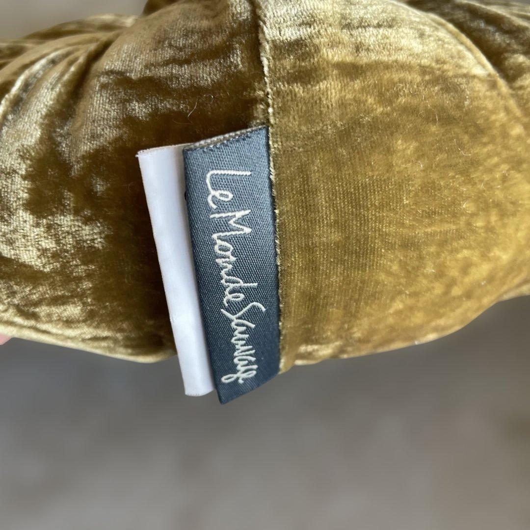 シルクベロアクッション・ラウンド　le monde sawage