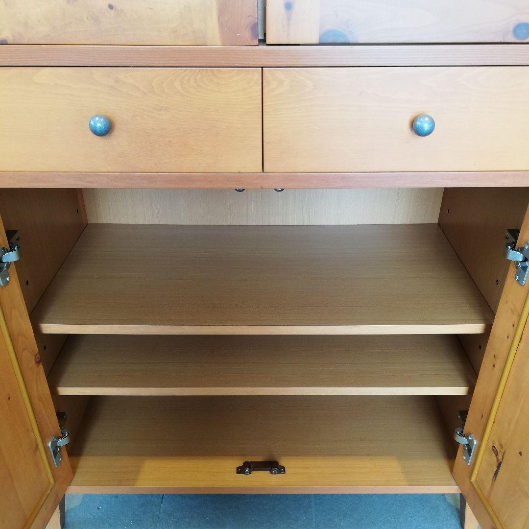 神無月セールΦ【廃番品】ACTUS Elikaカップボード キッチンキャビネット